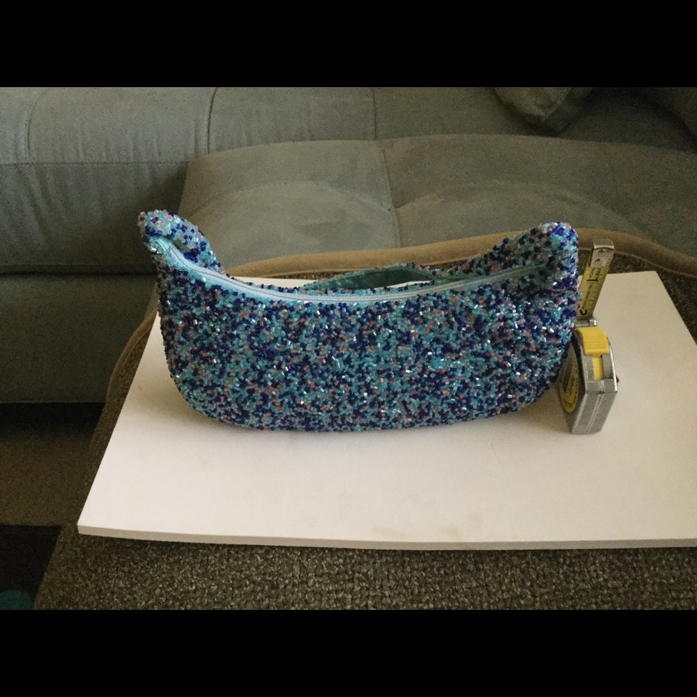 Moyna Beaded evening bag NWOT - Picture 4 of 6